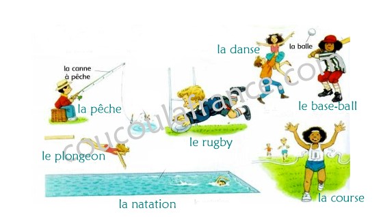 Les sports en français