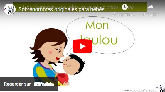Palabras de amor para ninos en francés