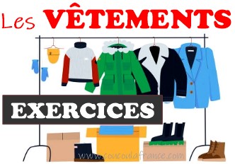 Exercices en français- Prendas de vestir